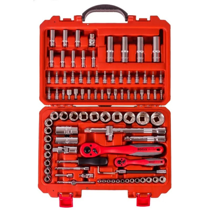 ROOKS Zestaw narzędziowy 1/2" 1/4" 94 części Rosikon